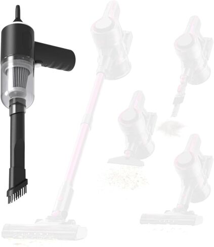 مكنسة كهربائية لاسلكية بقدرة 500 واط، مكنسة كهربائية خفيفة الوزن 6 في 1 مع وقت تشغيل لمدة 50 دقيقة، شفط قوي، مكنسة كهربائية قابلة لإعادة الشحن لسجاد الأرضيات الصلبة المنزلي وشعر الحيوانات الأليفة، ruVWXjshshs34 (أصفر-30) in Kuwait