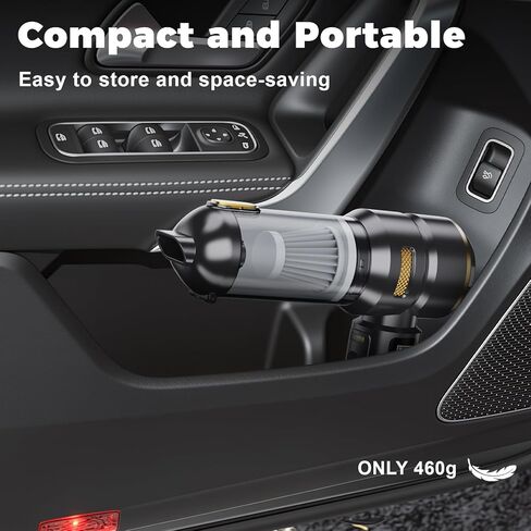 Portable Cordless Handheld Vacuum Cleaner for Car,Smart Display,Dual-Mode:Suction & Blowing,3 Adjustable Suction Power Levels,One-Touch Dust Emptying,Mini Hand Vacuums for Car,Home,Office,Pet Hair in Saudi Arabia