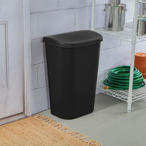 Sterilite Wastebasket SWINGTOP BLK 11 G 10759006 in Saudi Arabia
