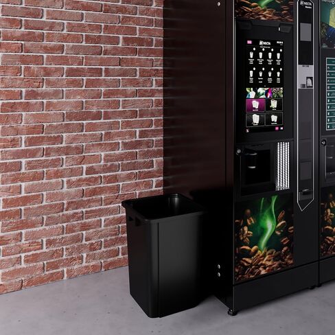 19 جالون قمامة تجارية مربعة سوداء | سلة المهملات - المكتب، المدرسة، المطبخ، المطعم، الهواء الطلق in Kuwait
