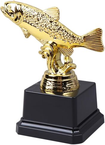 كأس Veemoon Gold Fish - قطعتان من تماثيل جائزة الصيد للمسابقات - الاحتفالات ومفضلات الحفلات in Kuwait