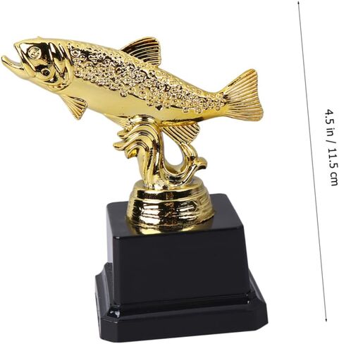 كأس Veemoon Gold Fish - قطعتان من تماثيل جائزة الصيد للمسابقات - الاحتفالات ومفضلات الحفلات in Kuwait