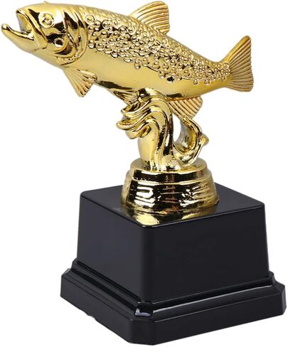 كأس Veemoon Gold Fish - قطعتان من تماثيل جائزة الصيد للمسابقات - الاحتفالات ومفضلات الحفلات in Kuwait