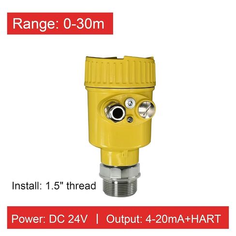 80G Liquid Level Transmitter Liquid Level Measurement 1.5 inch Small Probe Water Level Sensor(0-30m) in Saudi Arabia