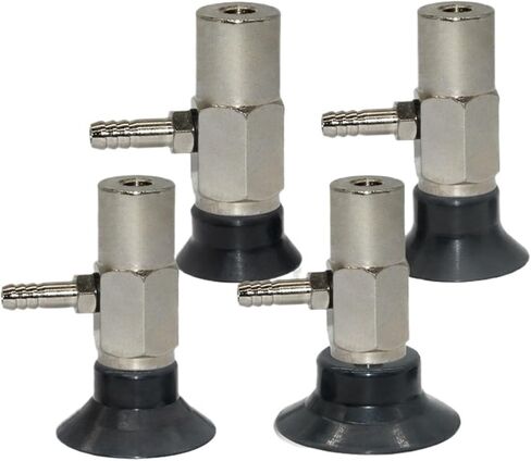 Single Layer Vacuum Pad PAT-05/06/08/10/15/20/25/30-35/40/50-N Pneumatic Suction Cup 1Pcs(PAT-05,Black) in Saudi Arabia