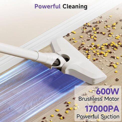 Corded Stick Vacuum Cleaner, Hardwood Floor Vacuum, 600W Powerful Hard Floor Vacuum Cleaners， Powerful Upright Corded Vacuum Cleaner Suitable for Hair, Pet Hair, Wood Floors, Tile Floors Dorm in Saudi Arabia