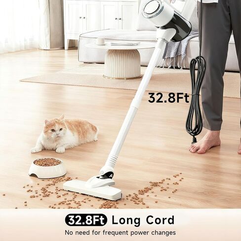 Corded Stick Vacuum Cleaner, Hardwood Floor Vacuum, 600W Powerful Hard Floor Vacuum Cleaners， Powerful Upright Corded Vacuum Cleaner Suitable for Hair, Pet Hair, Wood Floors, Tile Floors Dorm in Saudi Arabia