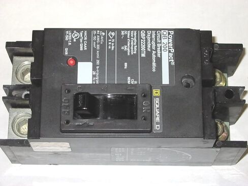 SCHNEIDER ELECTRIC Molded Case Circuit Breaker 240-Volt 200-Amp QBP22200TM Pnlbd Enclosure/Box T-3R/12 92H 26W in Saudi Arabia