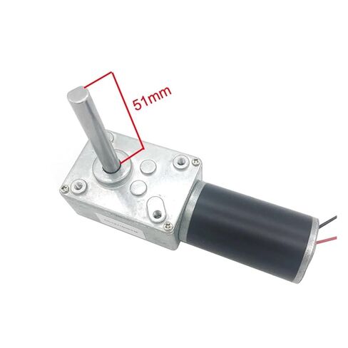 DC 24V Worm Geared Motors High Torque Volt DC Electronic Starter Reduction Electronic Starter Self-Lock 5840-31ZY Package A 24V 40rpm in Saudi Arabia