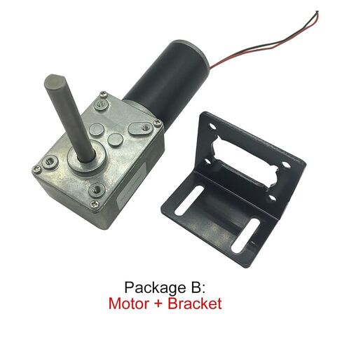 DC 24V Worm Geared Motors High Torque Volt DC Electronic Starter Reduction Electronic Starter Self-Lock 5840-31ZY packageJ 12V 10rpm in Saudi Arabia