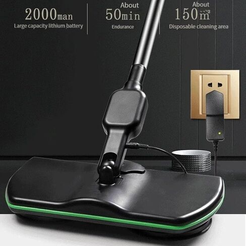 Cordless Electric Mop,Floor Scrubber and Polisher Machine,Spinning Cleaner Vacuum,Electric Mops for Floor Cleaning,Floor Buffer Polisher for Home with Replacement Pad in Saudi Arabia