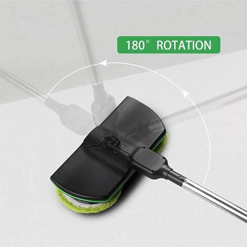 Cordless Electric Mop,Floor Scrubber and Polisher Machine,Spinning Cleaner Vacuum,Electric Mops for Floor Cleaning,Floor Buffer Polisher for Home with Replacement Pad in Saudi Arabia