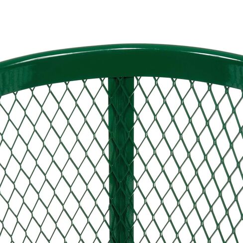 Global Industrial Outdoor Metal Trash Container, 48 Gallon, Green in Saudi Arabia