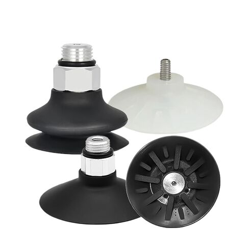 Vacuum Suction Cup Nozzle ESS/ESV-60/100-GT with M6 M8 Threads for Industrial Robots 1Pcs(ESS-100-GT-G1(White)) in Saudi Arabia