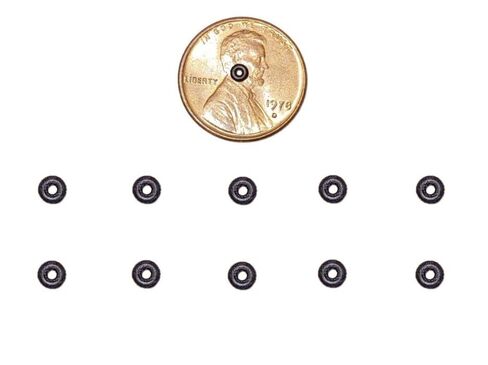 10x #001 Buna-N النتريل 70 مقياس التحمل O-Ring O-Rings 1/32"ID X 3/32"OD X 1/32"CS in Kuwait