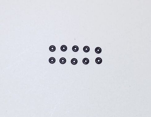 10x #001 Buna-N النتريل 70 مقياس التحمل O-Ring O-Rings 1/32"ID X 3/32"OD X 1/32"CS in Kuwait