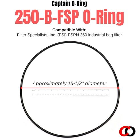 حلقة كابتن O - 250-B-FSP حشية دائرية لمرشح حقيبة FSI FSPN 250 in Saudi Arabia