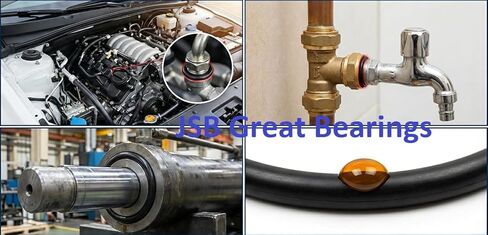 O-Ring Seals 205 10.69x3.53 NBR for Cylinders Shaft Nozzles Engines Pipe Joints AS568-205 in Saudi Arabia