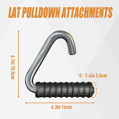 KORIKAHM Ergonomic Steel Cable Machine Attachments,Pull Up Handles, Cable Handles Gym Equipment, Exercise Handles for LAT Pull Down Home Gym Workouts in Saudi Arabia