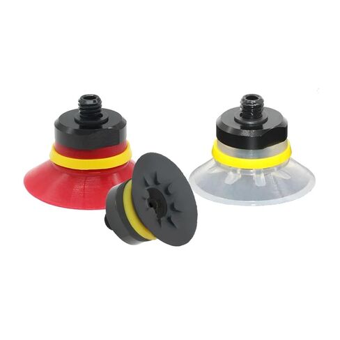 Mechanical Arm Vacuum Suction Cup VF20-M5M VF25-M5M Silicone Nozzle Industrial 1Pcs(VF25S-M5M Black) in Saudi Arabia