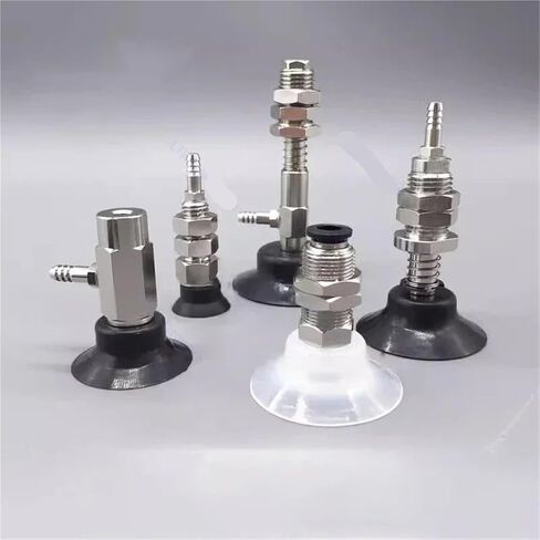 10Pcs Vacuum Sucker Silicone Three Layer Suction Cup Injection Molding Machine Accessories(PCG-10S) in Saudi Arabia