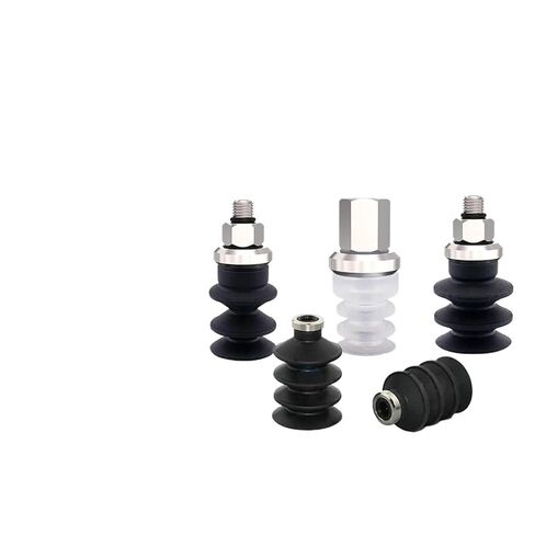 ZP2-J ZP2-06/09/14/16JN/S ZP2-B10/15/25/30JN/S for Curved Surfaces Pneumatic Vacuum Suction Sucker 1Pcs(ZP2-B30J,White) in Saudi Arabia