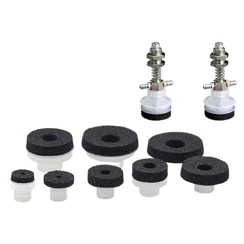 Pneumatic Vacuum Suction Cup Sucker Silicone Nozzle 8mm Mounting Hole Robot Manipulator Part 1Pcs(25,One Layer) in Kuwait