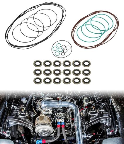 لـ 1986-2002 مازدا RX-7 13B مجموعة إعادة بناء المحرك O-Ring لتوربو وغير توربو (مجموعة كاملة) in Saudi Arabia