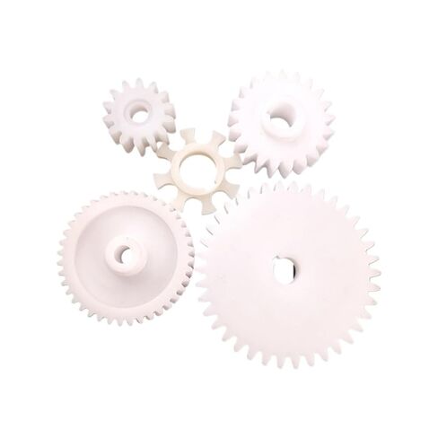 POM Plastic Gear Special-Shaped Parts Processing PA66 Spur Gear Helical Gear Transmission Wheel Precision Industrial and Agricultural Processing Parts in Saudi Arabia
