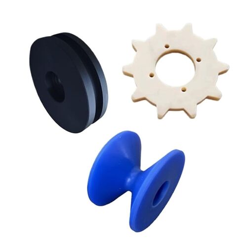 Nylon Processing Parts Nylon Wheel Nylon Gear Nylon Pulley Guide Wheel Plastic Gear Transmission Gear in Saudi Arabia
