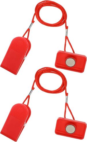 2 Pcs Treadmill Safety Key Replacement, Universal Treadmill Magnet Safety Key, 1.57"x0.59" Magnetic Emergency Stop Switch for Running Machines & Exercise Equipment (Rectangle) in Saudi Arabia