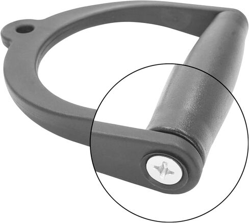 Luwint Single D Handle, Single Arm Row Cable Pulley System Attachment for Weight Workout Home Gym Accessories in Saudi Arabia
