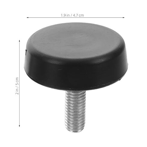TOYANDONA 4pcs Adjustable Treadmill Feet with Mounting Bolts Leveling Support for Home and Equipment Durable Thumb Screws for Enhanced Stability and Compatibility Various Surfaces in Saudi Arabia