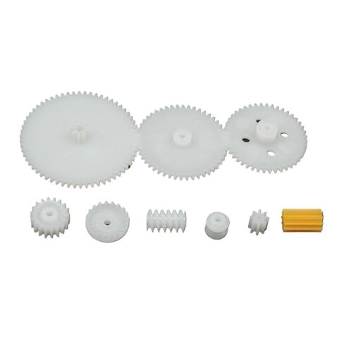 Mixed Plastic Gear Pack Motor Transmission Gear 0.5 Mold Handmade Model Accessories in Saudi Arabia