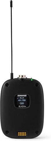 جهاز الإرسال اللاسلكي Shure SLXD1+ Bodypack - إدارة صوت احترافية بدون استخدام اليدين، قدرة ضبط واسعة، تحكم سهل في ShowLink، مسح تلقائي للقنوات، متوافق مع تكوين الأجهزة المحمولة in Saudi Arabia