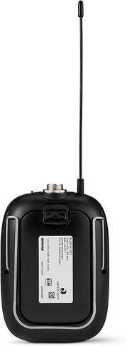 جهاز الإرسال اللاسلكي Shure SLXD1+ Bodypack - إدارة صوت احترافية بدون استخدام اليدين، قدرة ضبط واسعة، تحكم سهل في ShowLink، مسح تلقائي للقنوات، متوافق مع تكوين الأجهزة المحمولة in Saudi Arabia