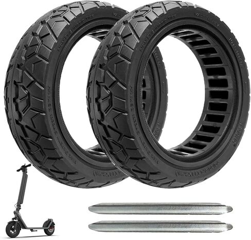 70/60-7.5 Off-road Solid Tire, 11x2.75 Scooter Tire, 11 inch Scooter Tubeless Solid Tire, for Segway Ninebot Max G3/ZT3/ZT3 Pro Electric Scooter (2 Pack) in Saudi Arabia