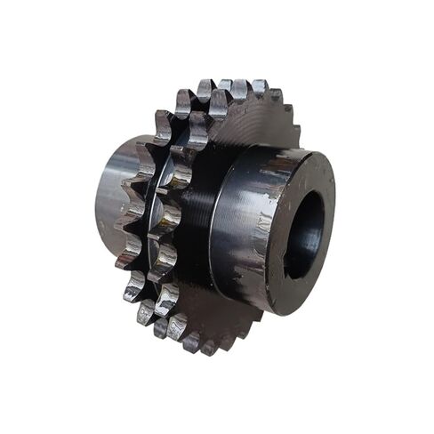 45 Steel Double Row Double Step Sprocket Double Drive Conveyor Gear Mechanical Standard Equipment Transmission Sprocket in Saudi Arabia