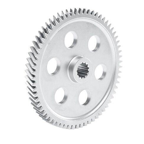 Powder Metallurgy Non-Standard Manufacturing of six-Hole Precision Gear Processing Industrial Machinery Reinforced Titanium Alloy helical Gear in Saudi Arabia