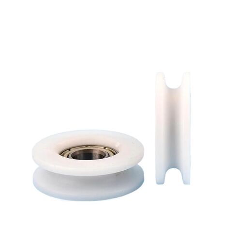 1pcs 8 * 28 * 9mm U Groove Roller Pulley, Plastic 688 Bearing Pulley/Driven Wheel, POM Guide Wheel/Over Line Lifting Wheel in Saudi Arabia