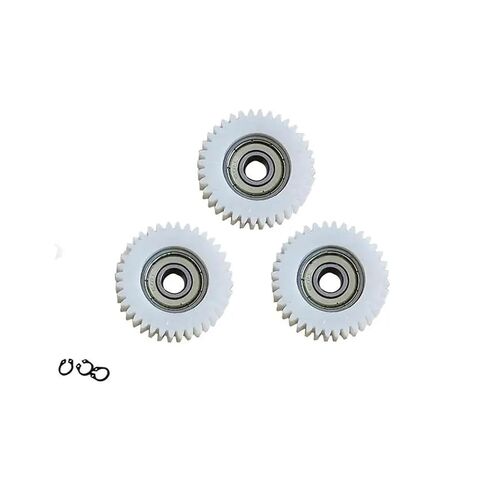 3PCS 47.5x13.5mm | 38x12mm Planetary Gear 36 Teeth Gears with 8mm Bearings Wheel Hubs Electric Bike Nylon Gear for E-Bike(38x12mm 36T) in Saudi Arabia