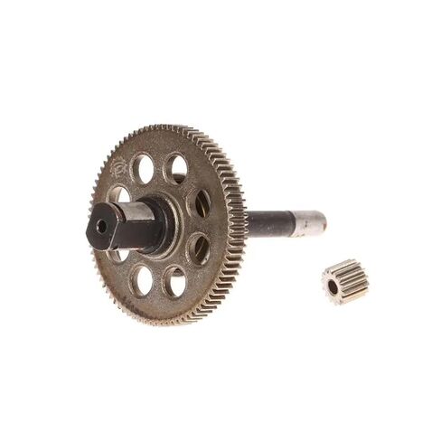 1 مجموعة 14 الأسنان 83 الأسنان فرش تروس المحرك سلسلة المنشار ترس صغير مع رمح للأدوات الكهربائية 550 نوع الجمعية in Saudi Arabia