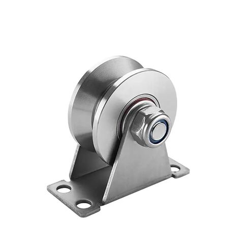 Stainless Steel Tripod Pulley Wire Rope Lifting Bearing Pulley Hanging Wheel, Home Sliding Doors Track Wheel Pulley Hardware 도르레(304-48H Type) in Saudi Arabia