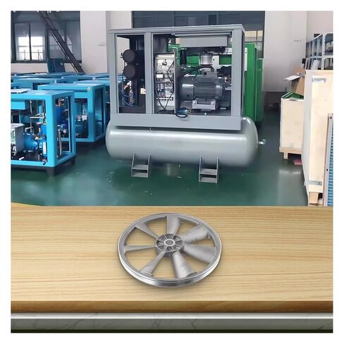 Air Compressor Belt Machine Head Flywheel Single Groove Triangle Wheel Pulley Pulley Machine Head Air Compressor Accessories in Saudi Arabia