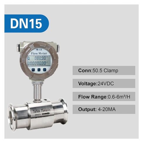 flowmeter Digital 4-20mA Output Stainless Steel Sensor(DN15-50.5-4-20ma) in Saudi Arabia
