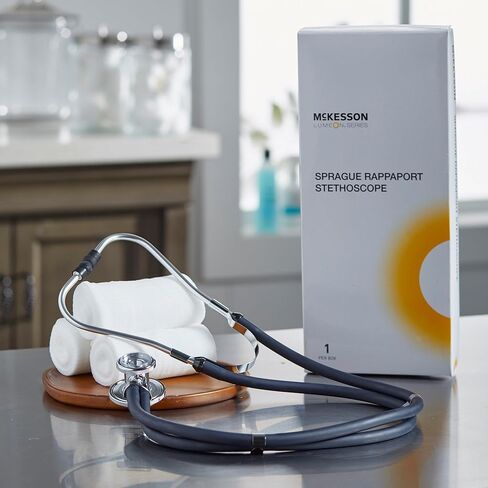 McKesson LUMEON Sprague Rappaport Stethoscope, Double-Sided Chestpiece, Blue, 22 in, 1 Count in Saudi Arabia