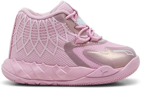PUMA Toddler Girls X Lamelo Ball Mb.01 Iridescent Basketball Sneakers Shoes - Pink in Saudi Arabia