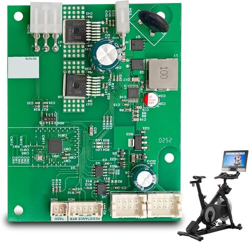لوحة تحكم المحرك 430157 متوافقة مع دراجة التمرين NordicTrack S10I، S15I، C22I، S22I، S27I، SE9I، X24، استبدال # 430157، 430146، 418177، ZG1679 in Kuwait