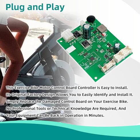 لوحة تحكم المحرك 430157 متوافقة مع دراجة التمرين NordicTrack S10I، S15I، C22I، S22I، S27I، SE9I، X24، استبدال # 430157، 430146، 418177، ZG1679 in Kuwait