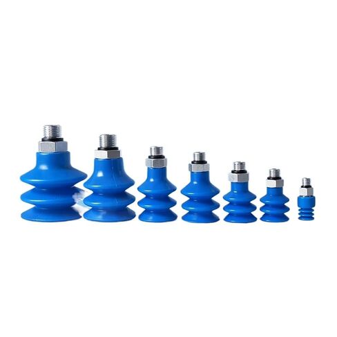 10Pcs Pneumatic Vacuum Sucker with Fittings M5/G1/8 /G1/4 Silicone Suction Cup(FG14 M5) in Saudi Arabia